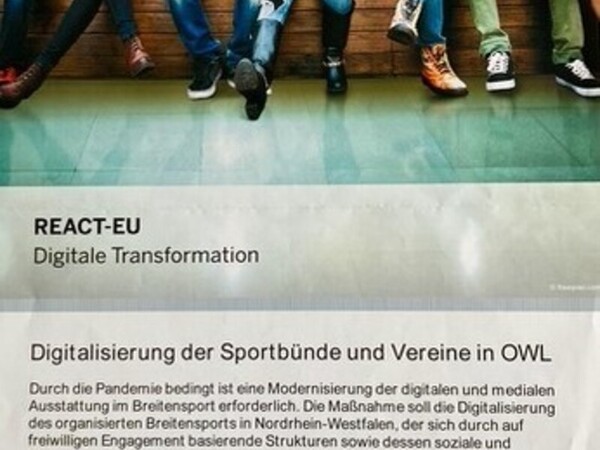 Titelbild EU-Förderung zur digitalen Modernisierung